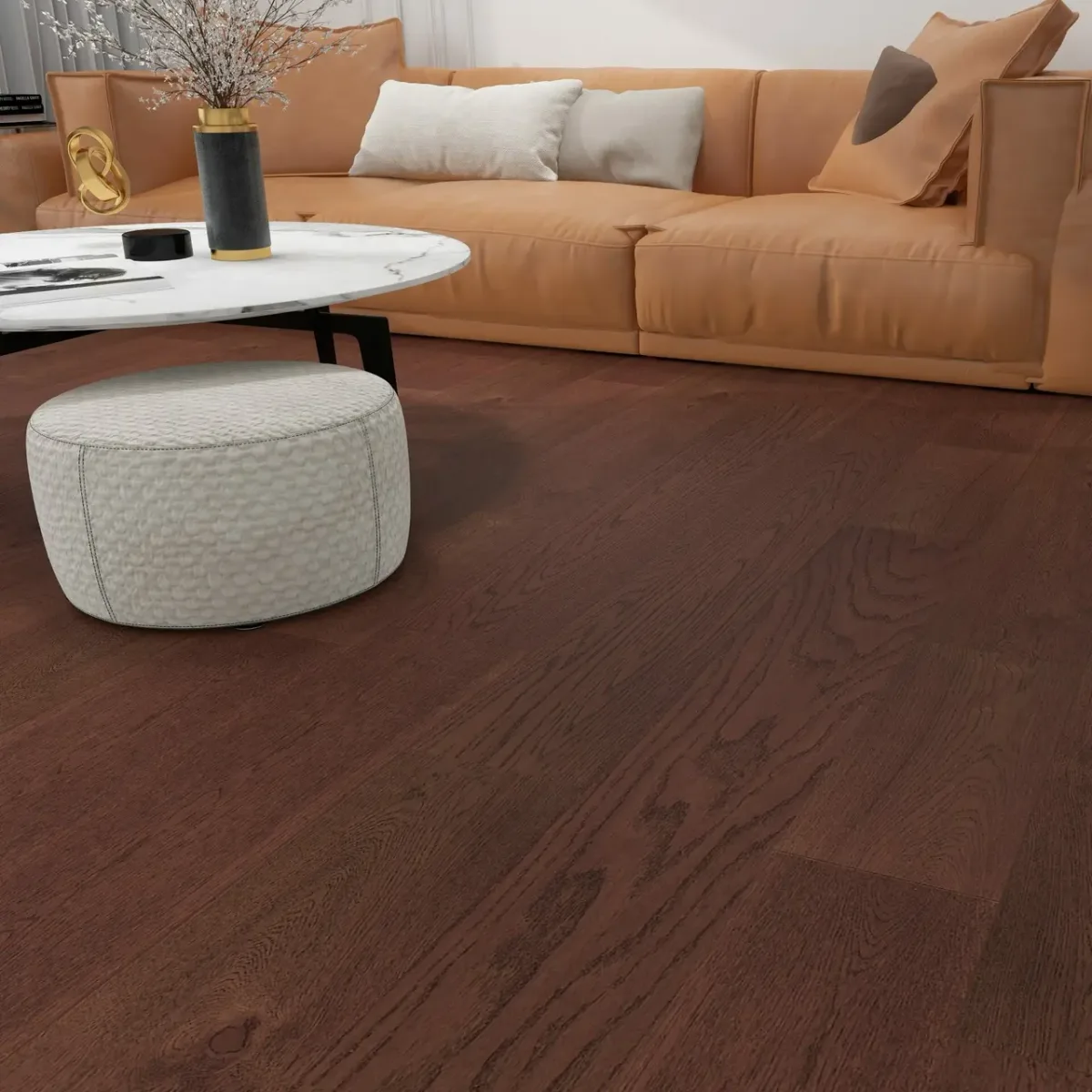 American Walnut engineered timber flooring, 14/2mm