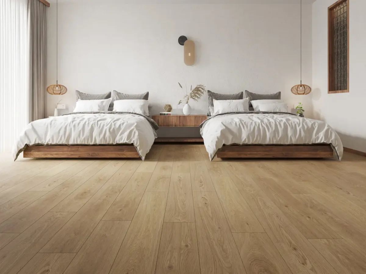 Haven AC4 8mm Fossil Oak laminate flooring