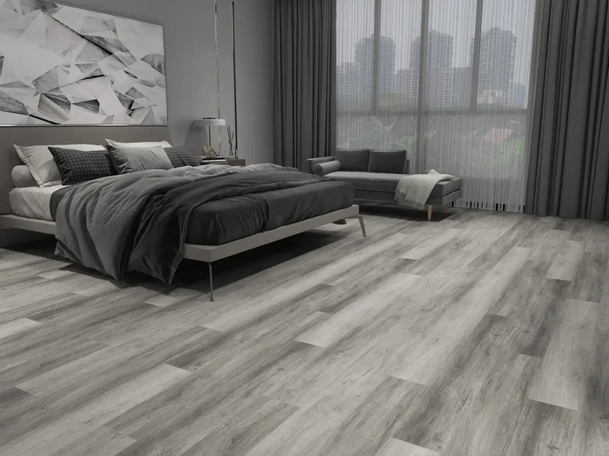 Smoky Oak hybrid flooring, 7mm