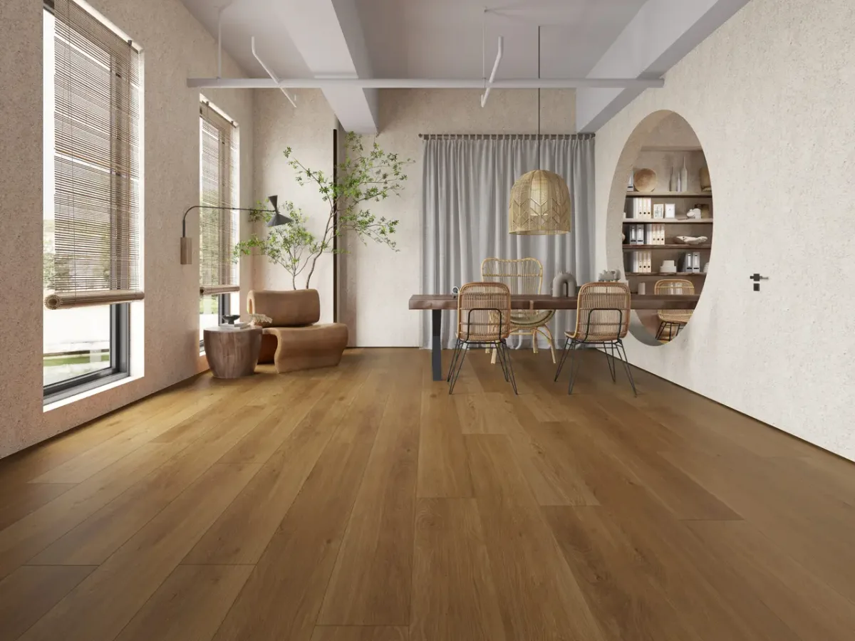 Lakeview AC5 8mm Cinder Oak laminate flooring
